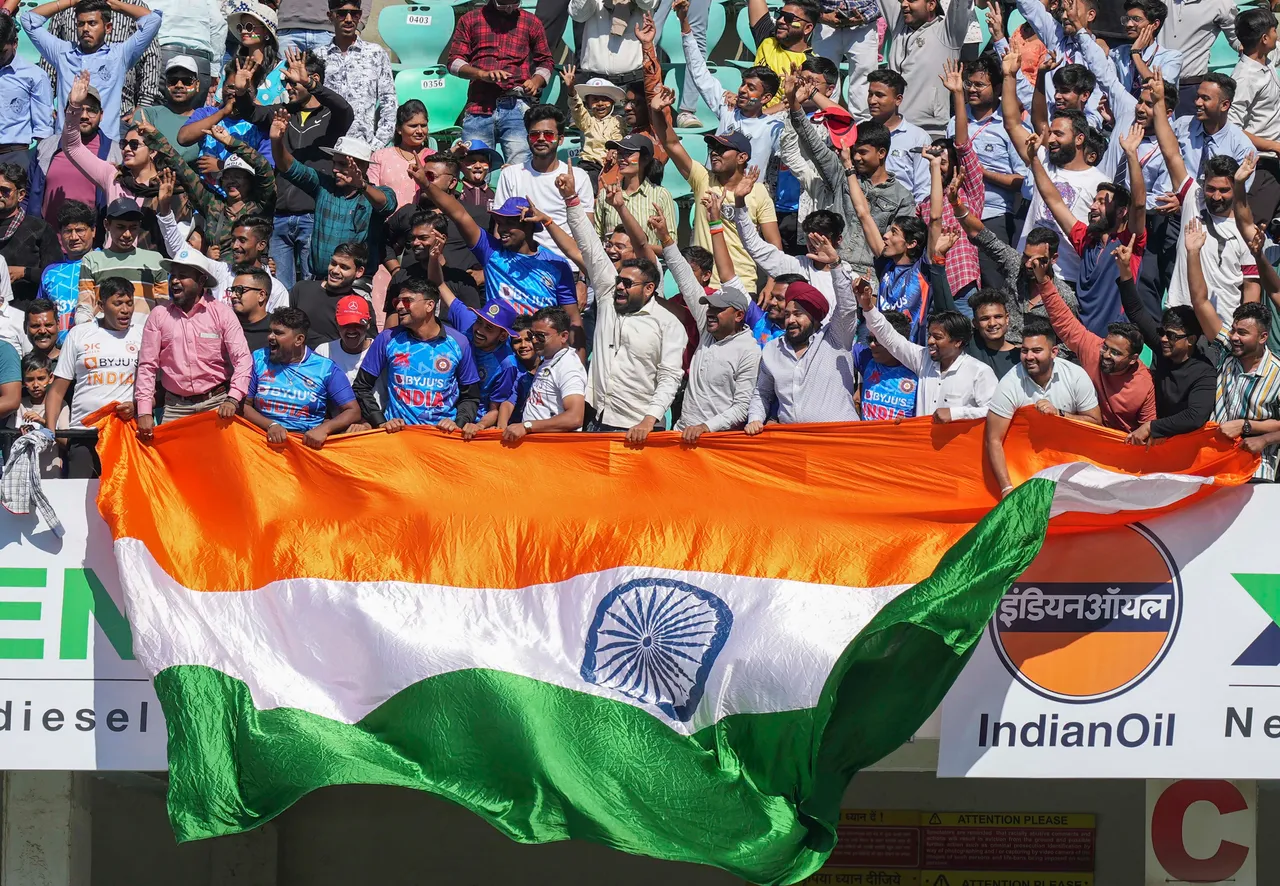 Indian supporters Cricket Fans