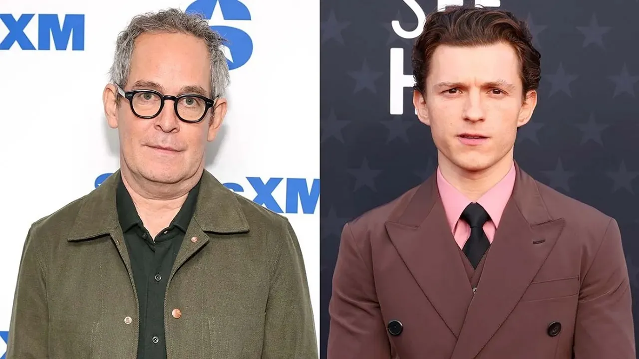 Tom Hollander and Tom holland avengers white lotus