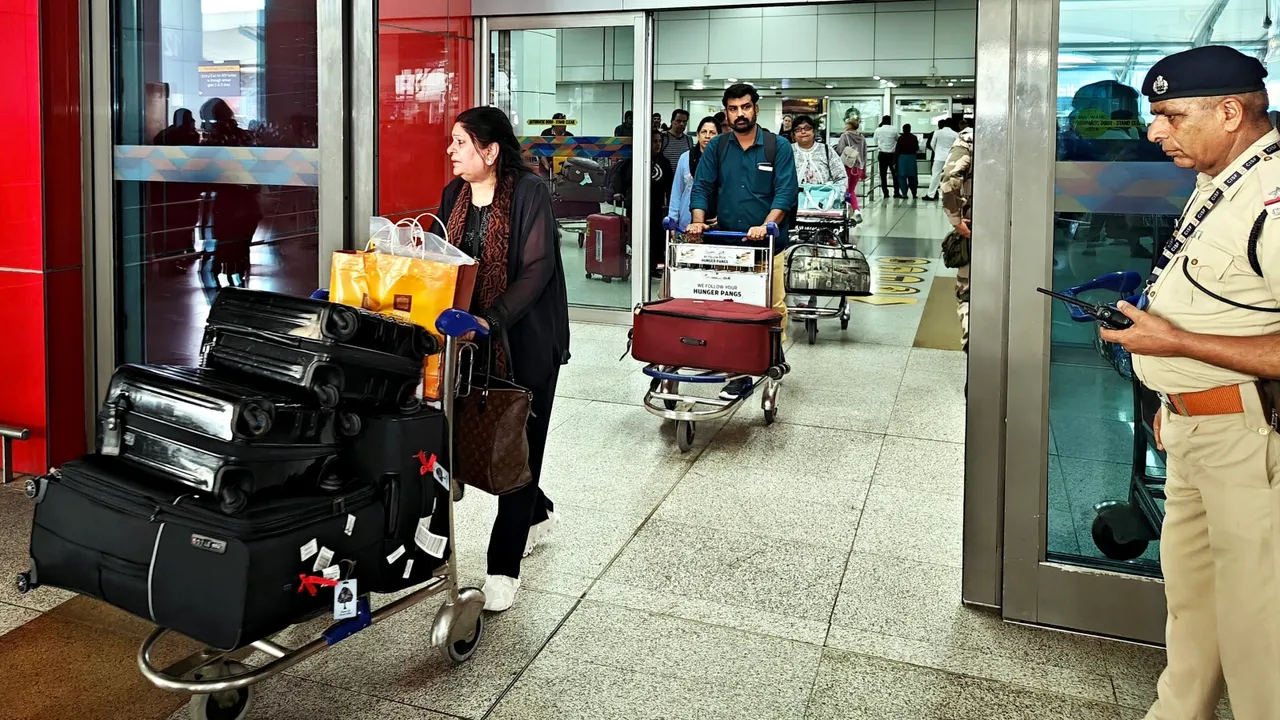 Indian nationals evacuated from Israel under 'Operation Ajay' arrive at New Delhi airport