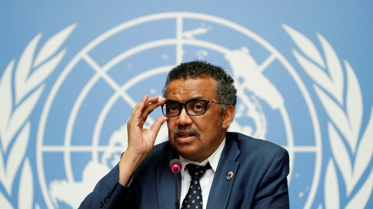 WHO Director-General Tedros Adhanom Ghebreyesus