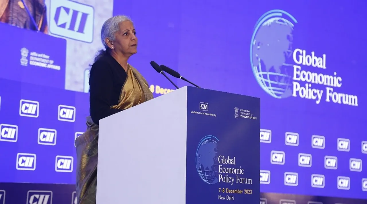 Nirmala Sitharaman CII GEPF 2023