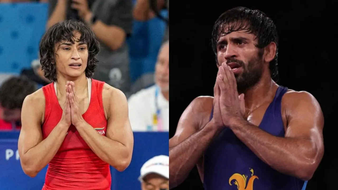 Vinesh Phogat Bajrang Punia