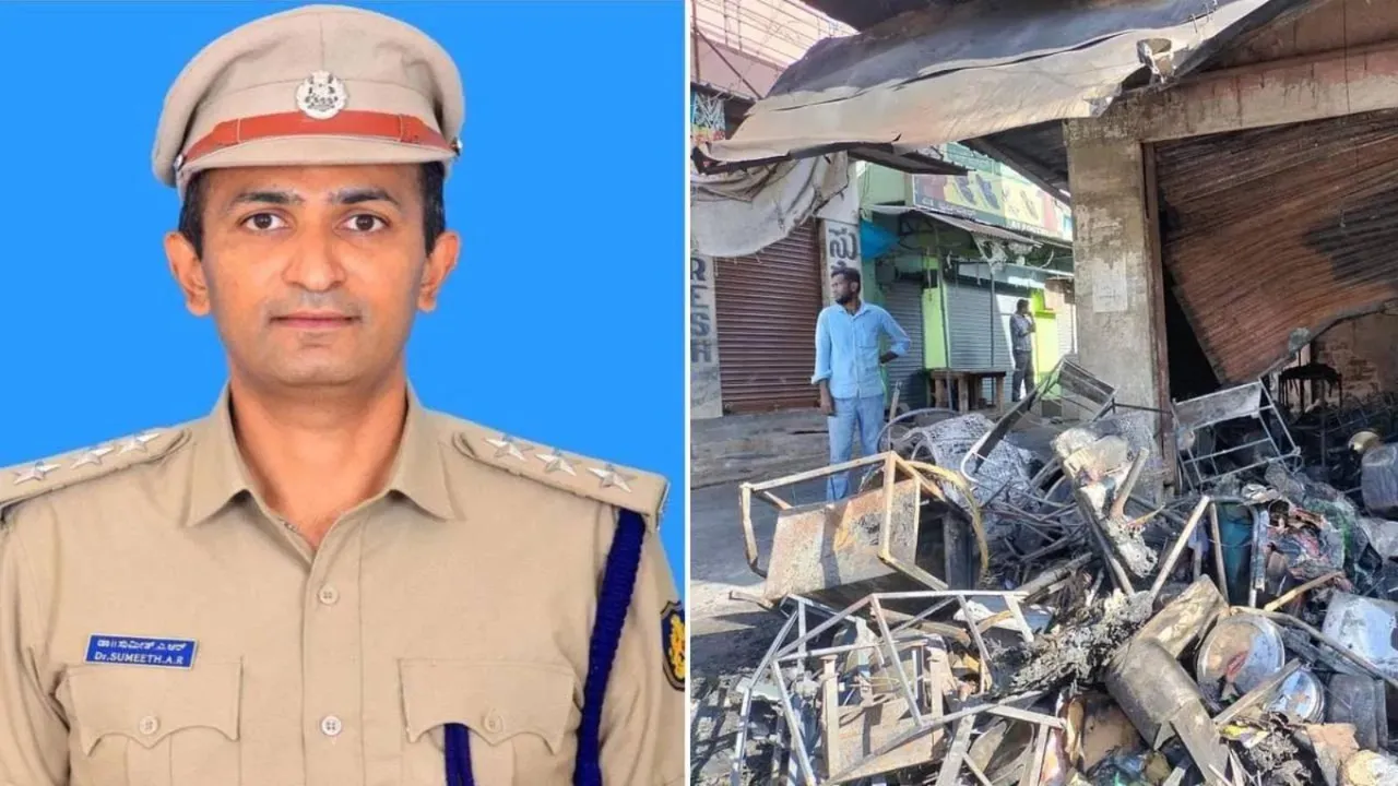 DSP Sumeeth A R Nagamangala