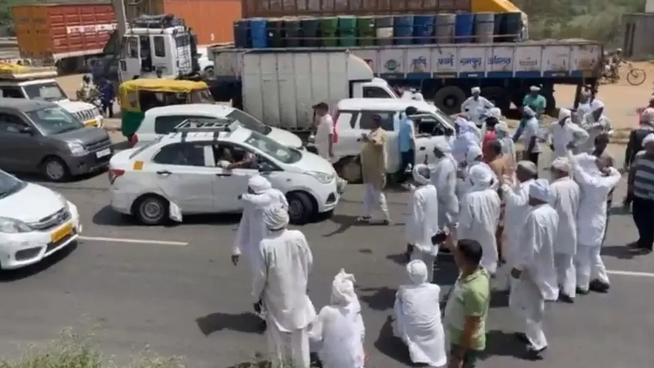 Haryana Bahadurgarh Farmers Protest