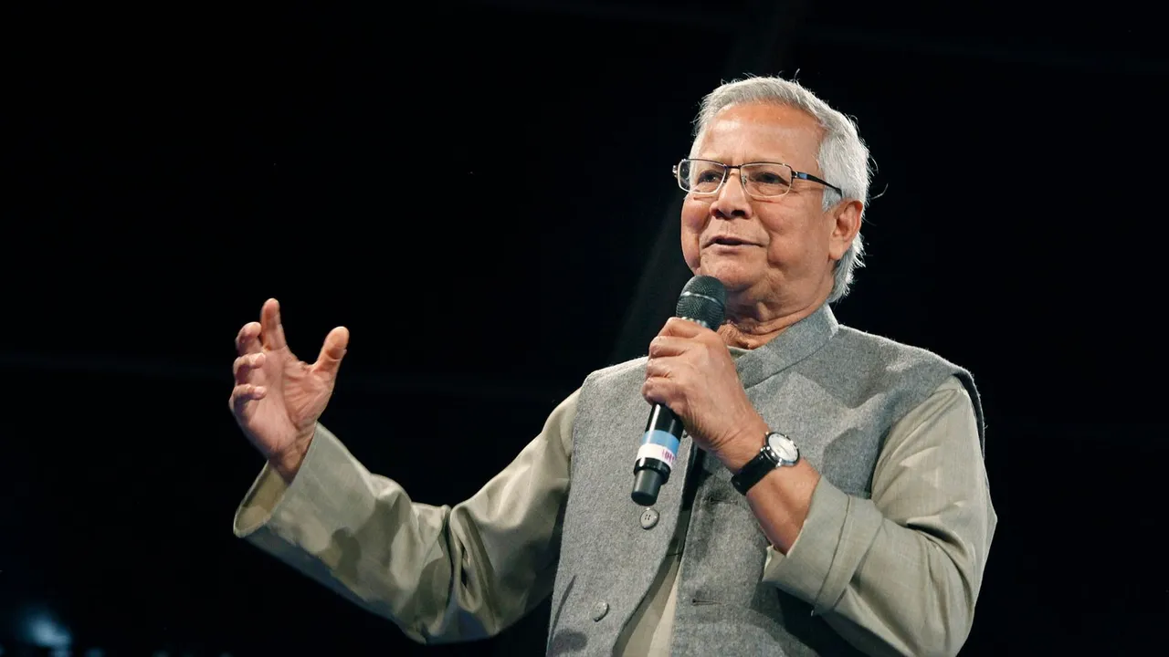 Bangladesh's interim government chief Muhammad Yunus (File image)