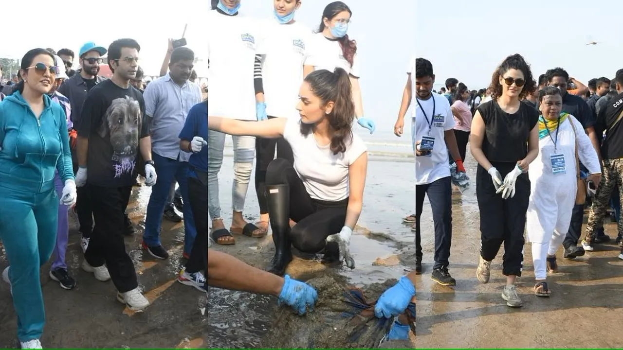 Rajkummar Rao Manushi Chillar and Saiyami Kher