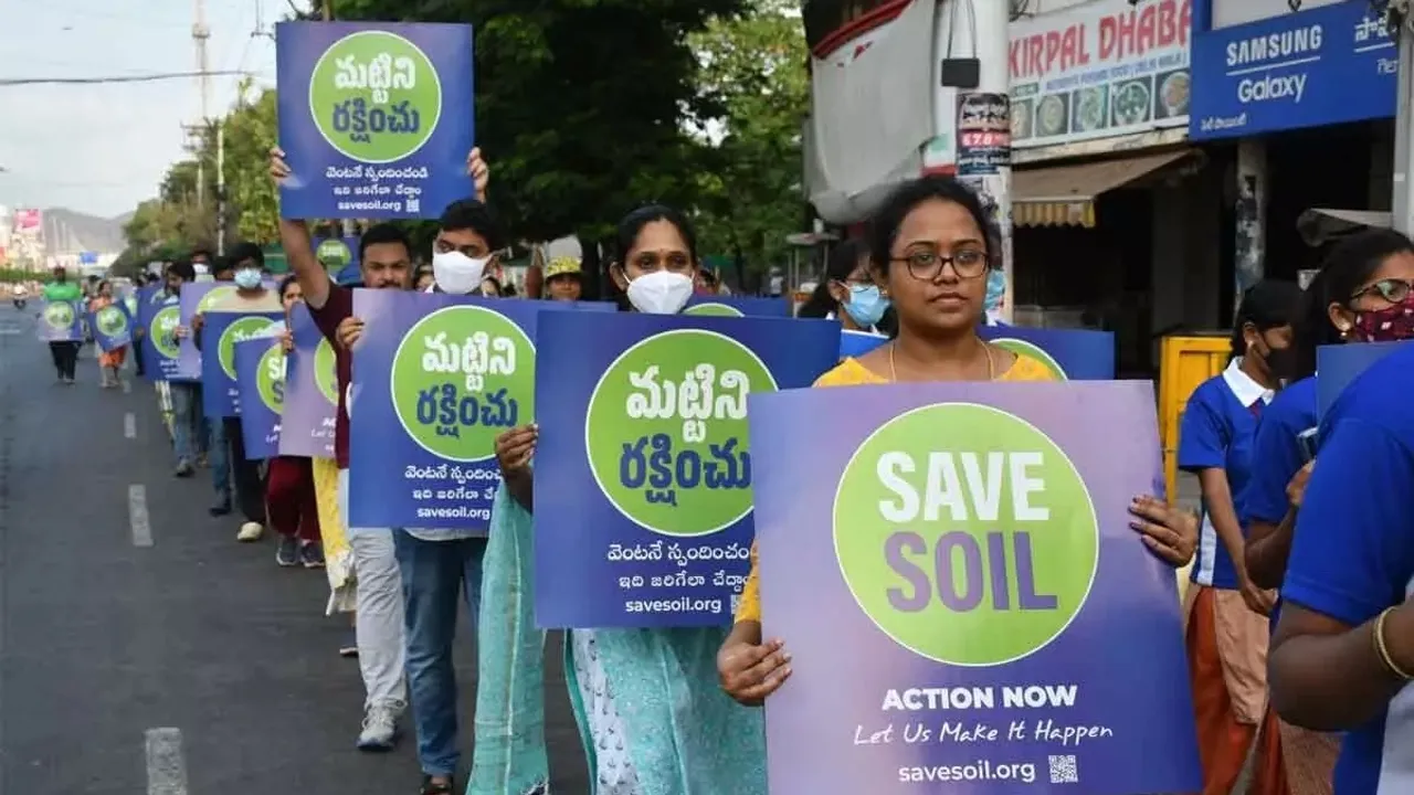Save soil walk