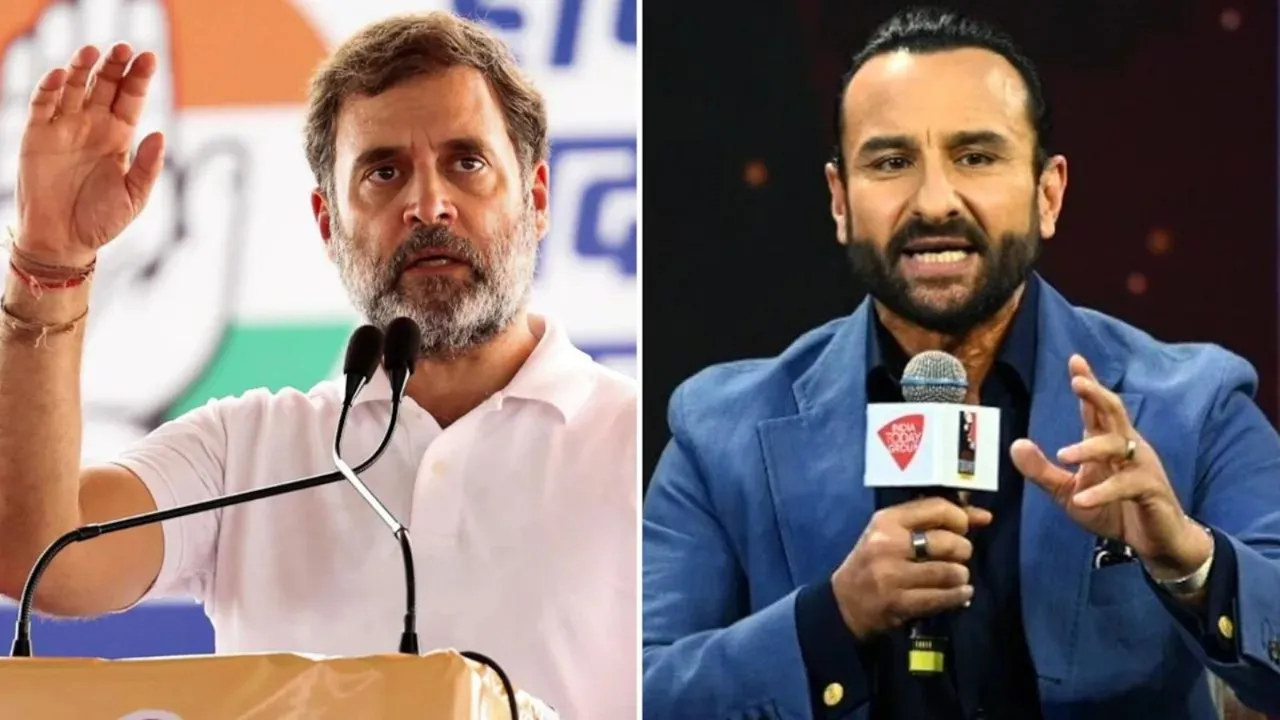 Rahul Gandhi Saif Ali Khan