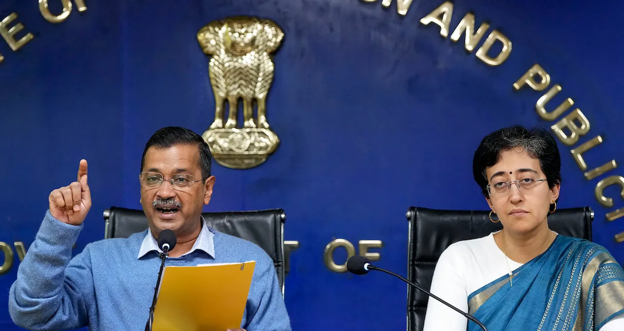 Arvind Kejriwal and Atishi