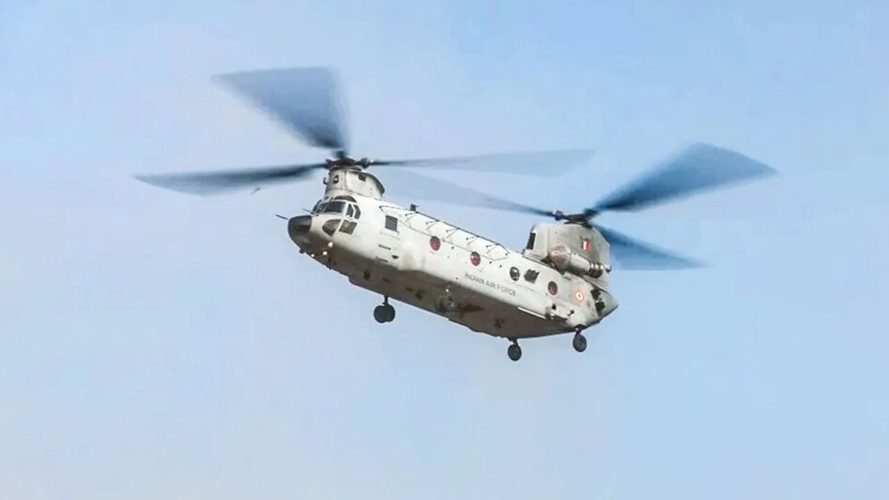 IAF Chinook Helicopter