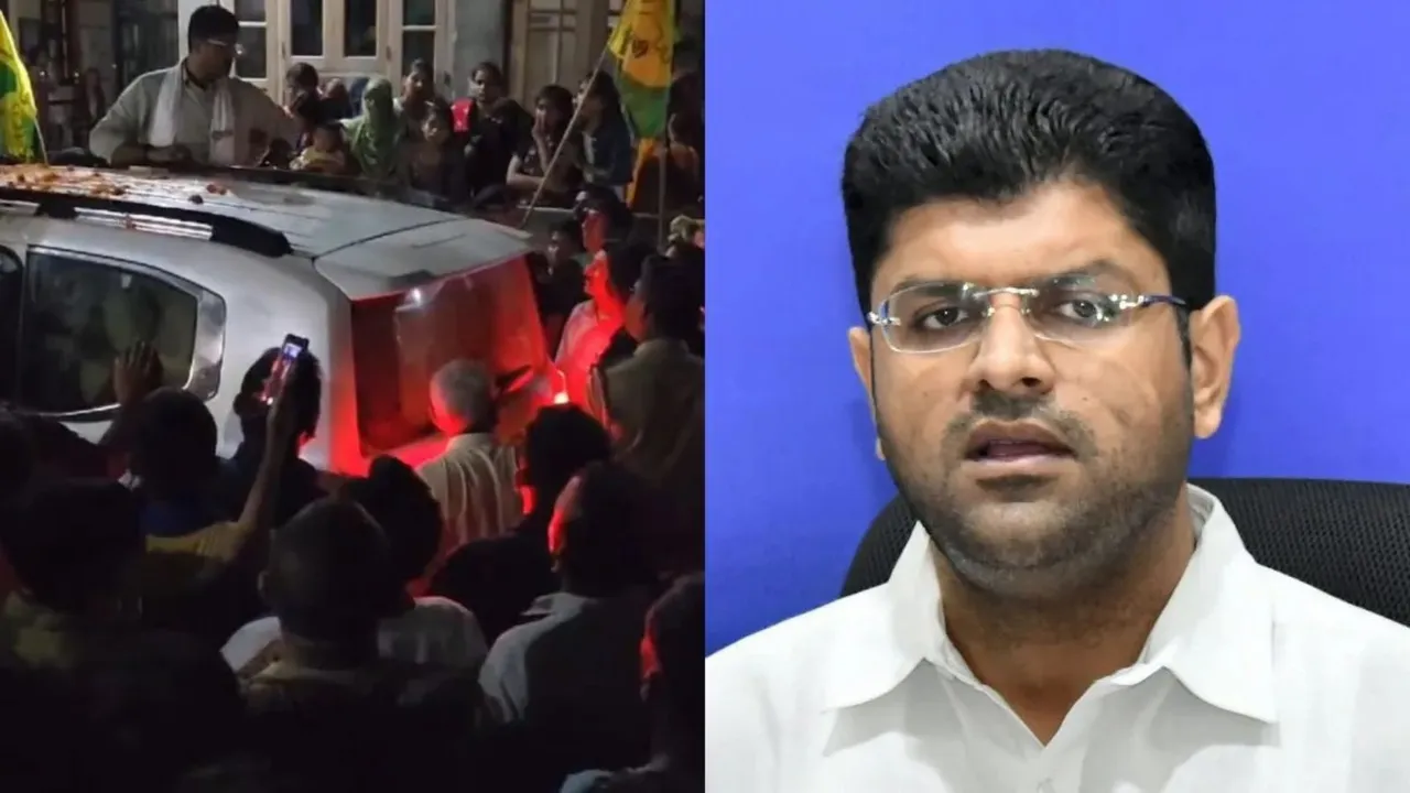 Dushyant Chautala Car Attack