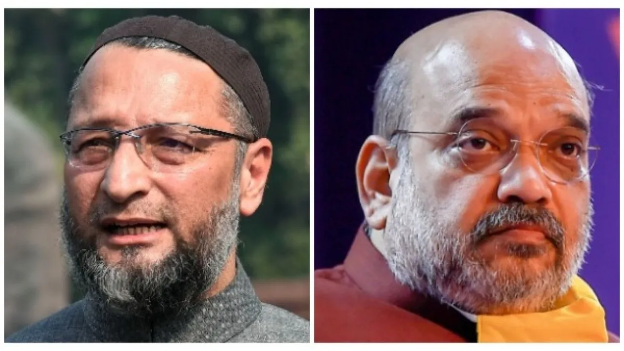 Asaduddin Owaisi Amit Shah
