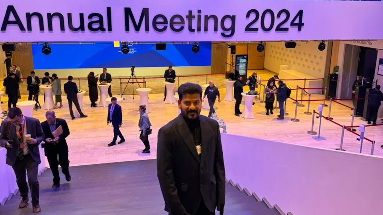 Revanth Reddy at Davos