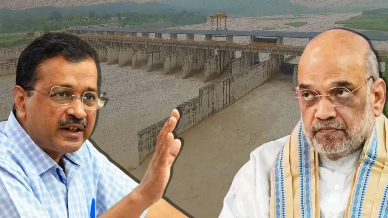 Yamuna Amit Shah Arvind Kejriwal