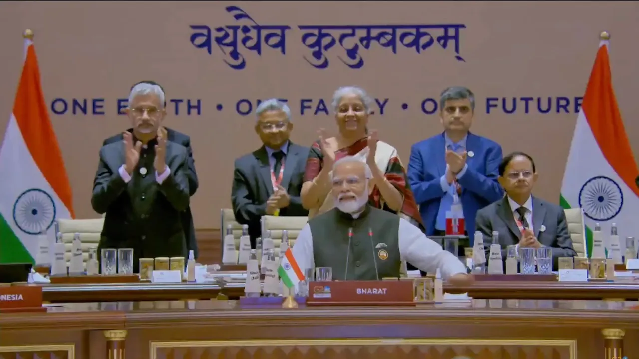 Narendra Modi announces adoption of New Delhi G20 Leaders Summit Declaration