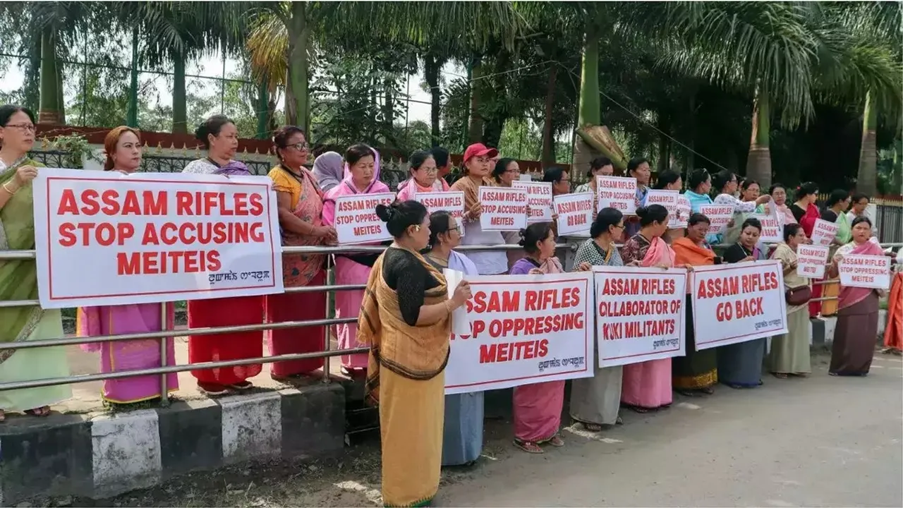 withdrawal of Assam Rifles from Manipur