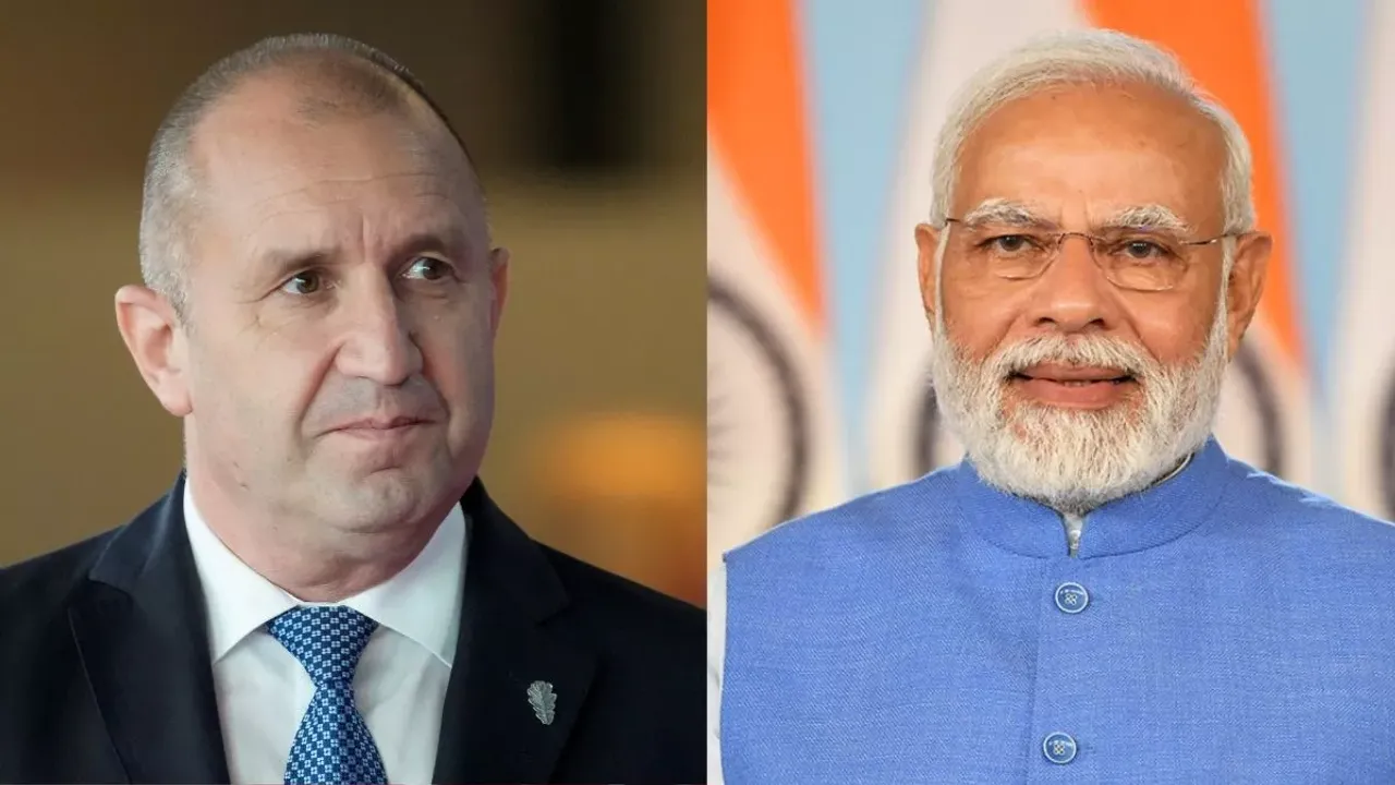 Rumen Radev Narendra Modi