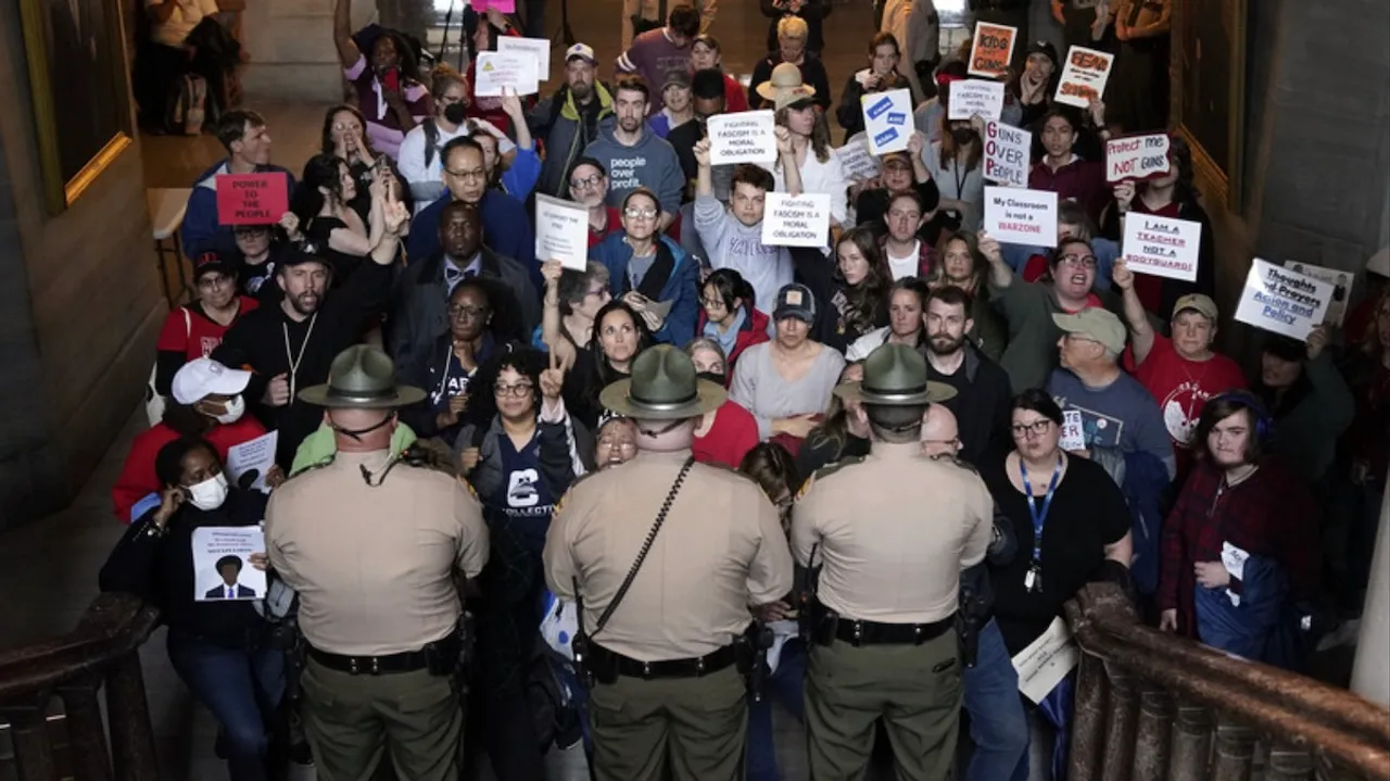 Tennessee lawmakers' protest