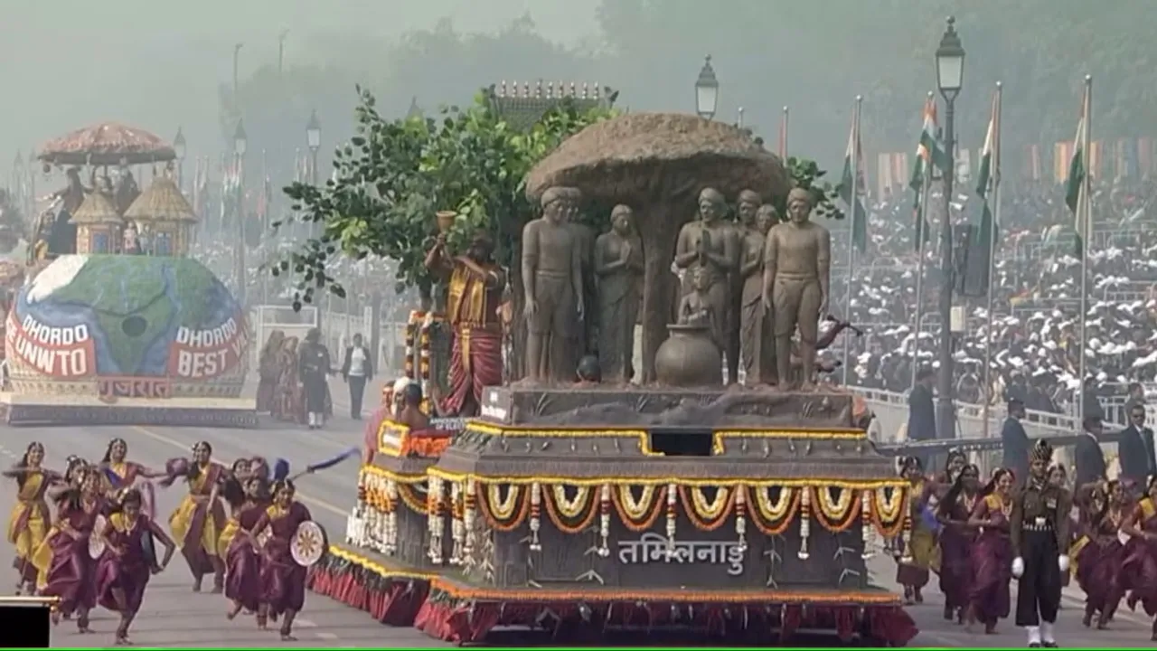 Tamil Nadu's tableau