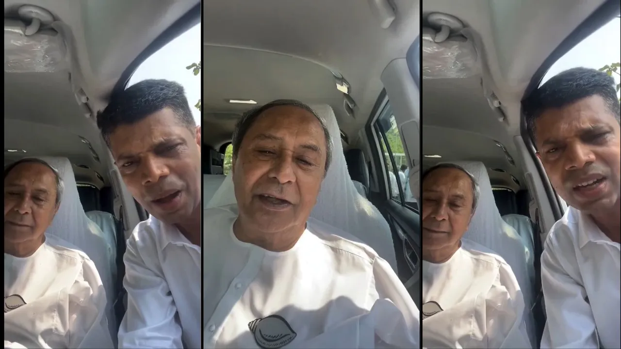 V K Pandian Naveen Patnaik