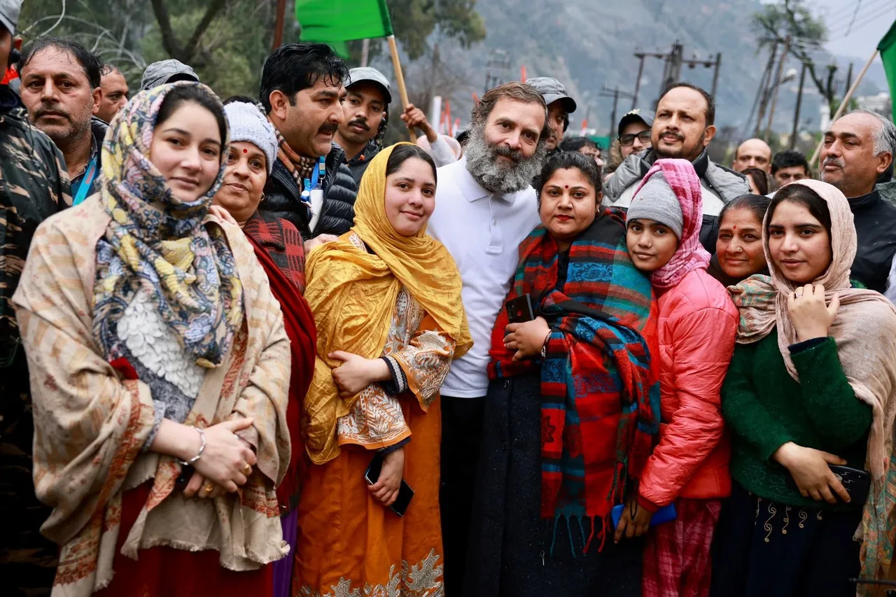 Bharat Jodo Yatra Kashmir Rahul