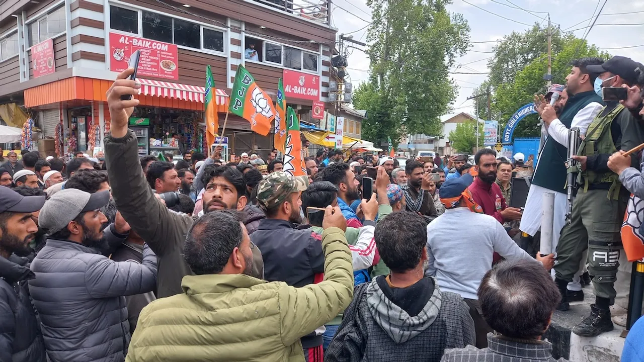 Arshad Bhat BJP Pulwama
