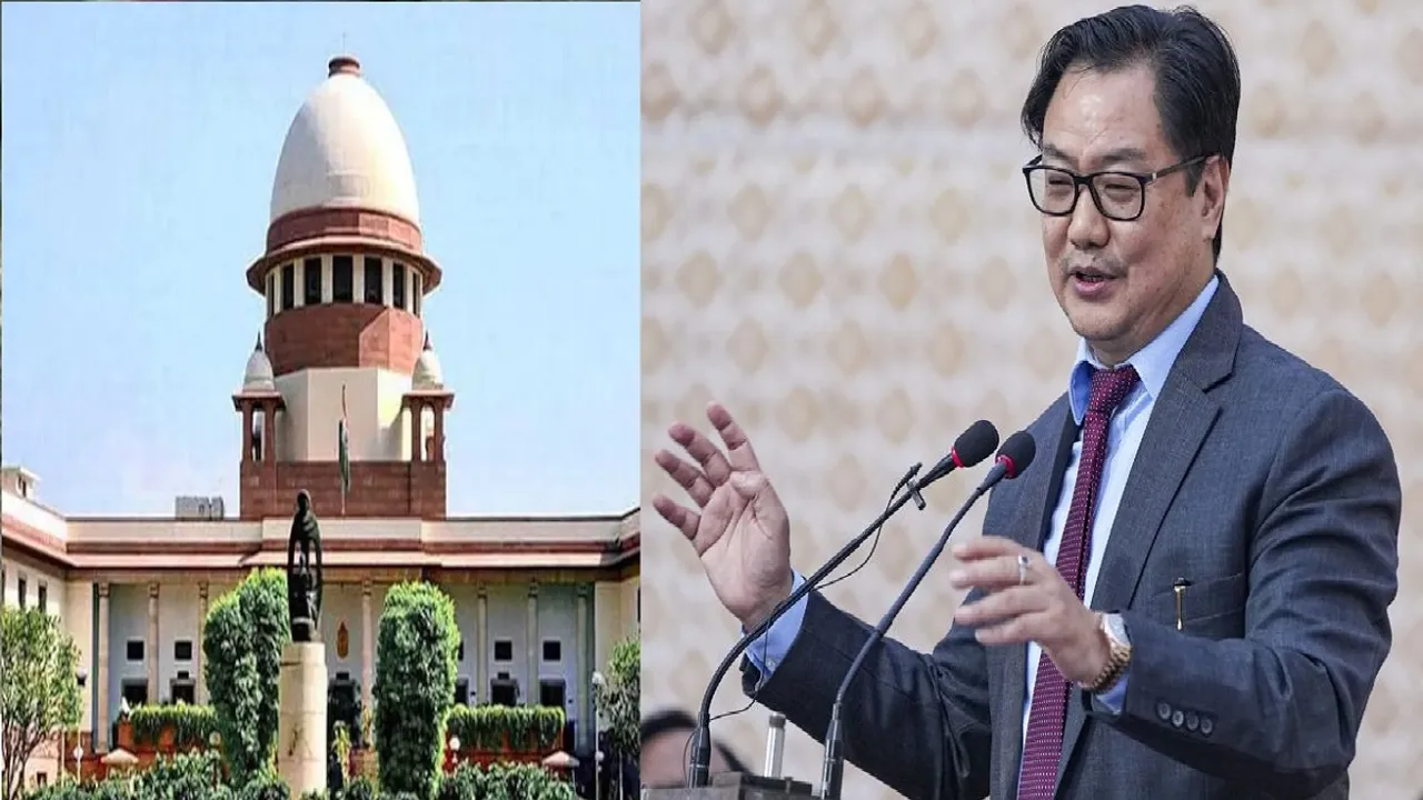 Kiren Rijiju Collegium Supreme Court Law Ministry