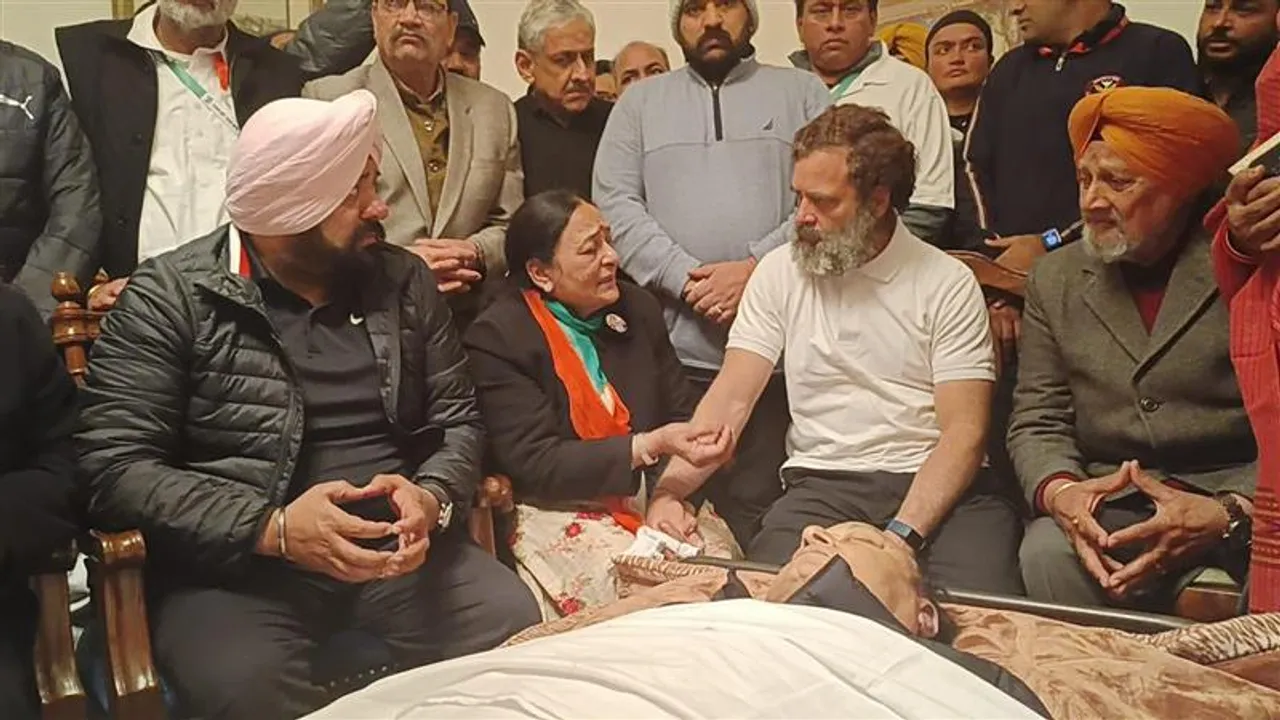 Rahul Gandhi Santokh Chaudhary
