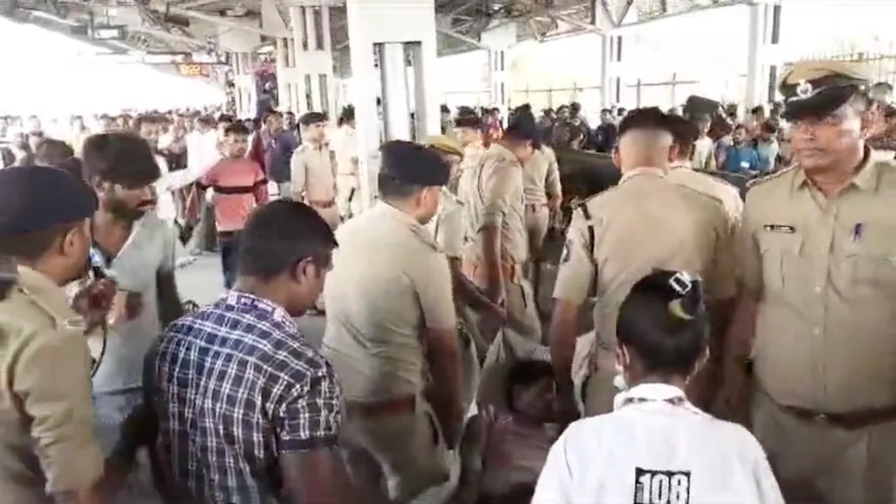Surat station stampede