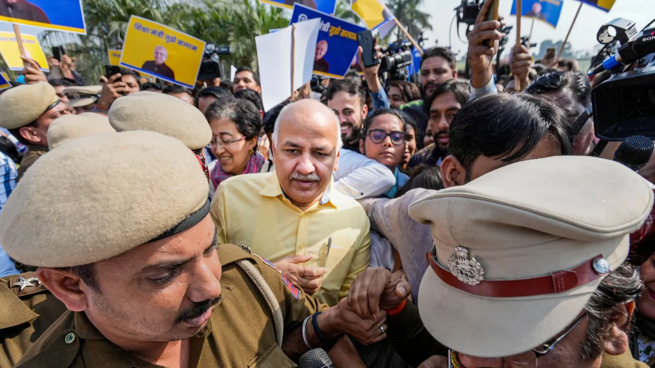 Manish Sisodia Delhi Police