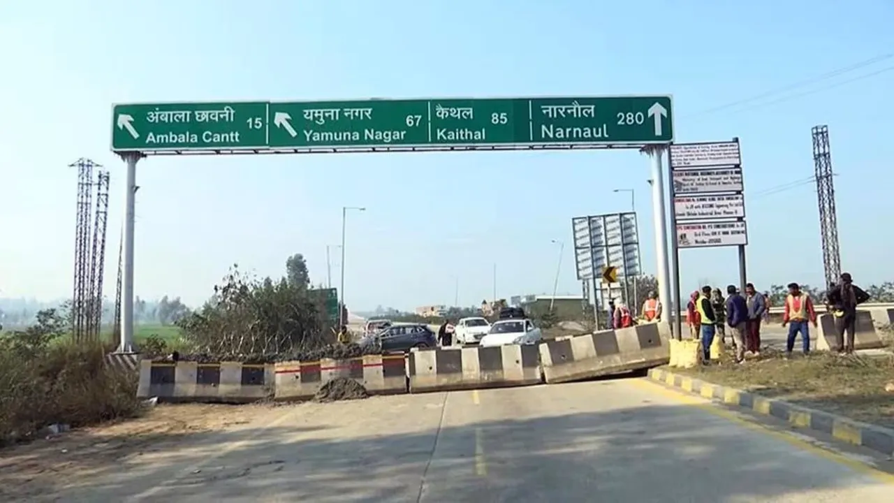 Chandigarh Police Haryana Ambala Delhi Chalo Farmers Protest