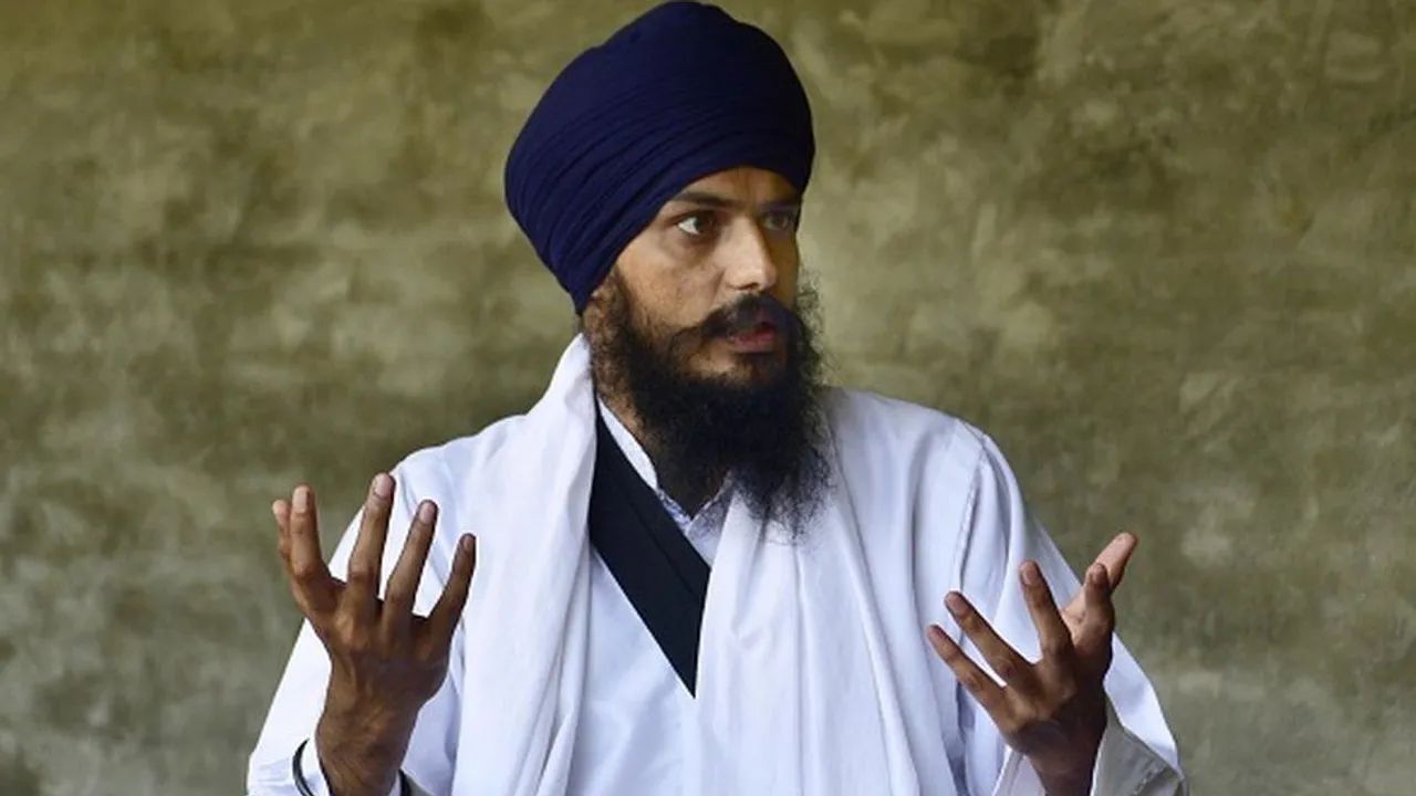Lok Sabha MP Amritpal Singh (File image)