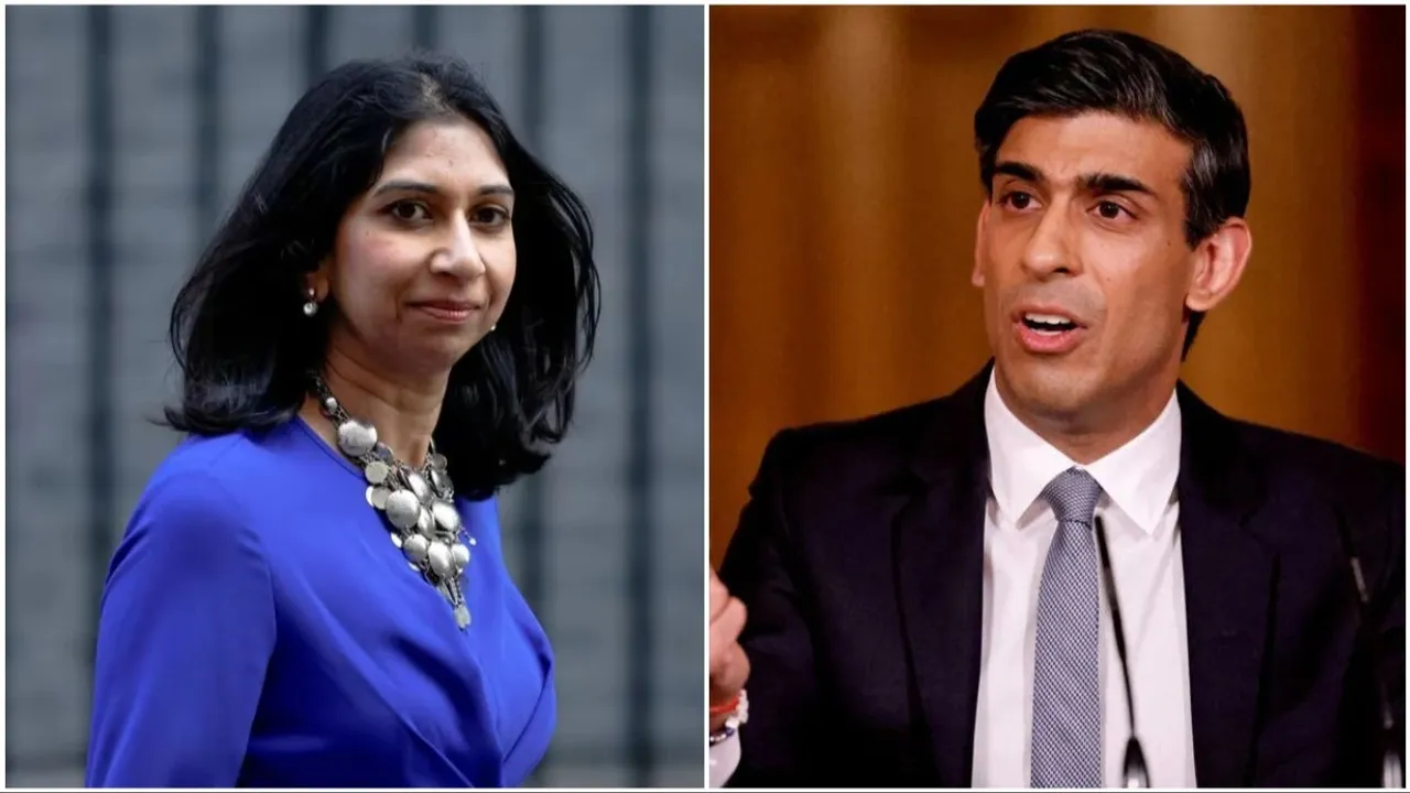Suella Braverman Rishi Sunak