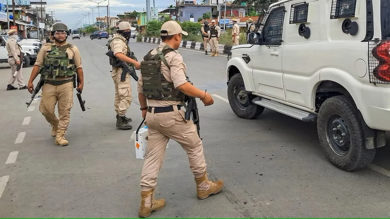 Manipur Violence Kangpokpi Imphal Moreh