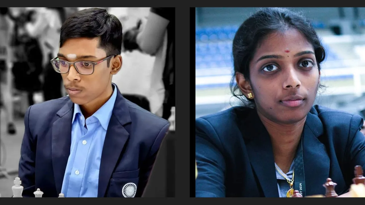 R Praggnanandhaa R Vaishali