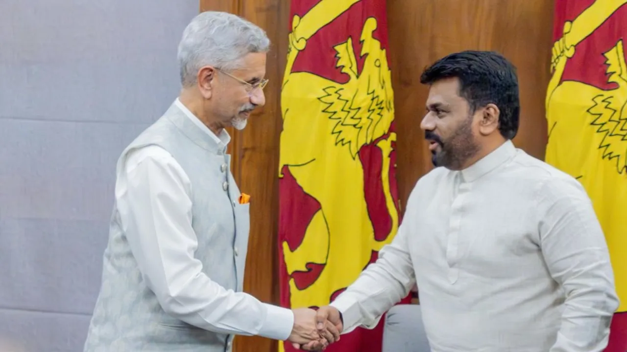 External Affairs Minister S Jaishankar meets Sri Lankan President Anura Kumara Dissanayake, in Colombo.