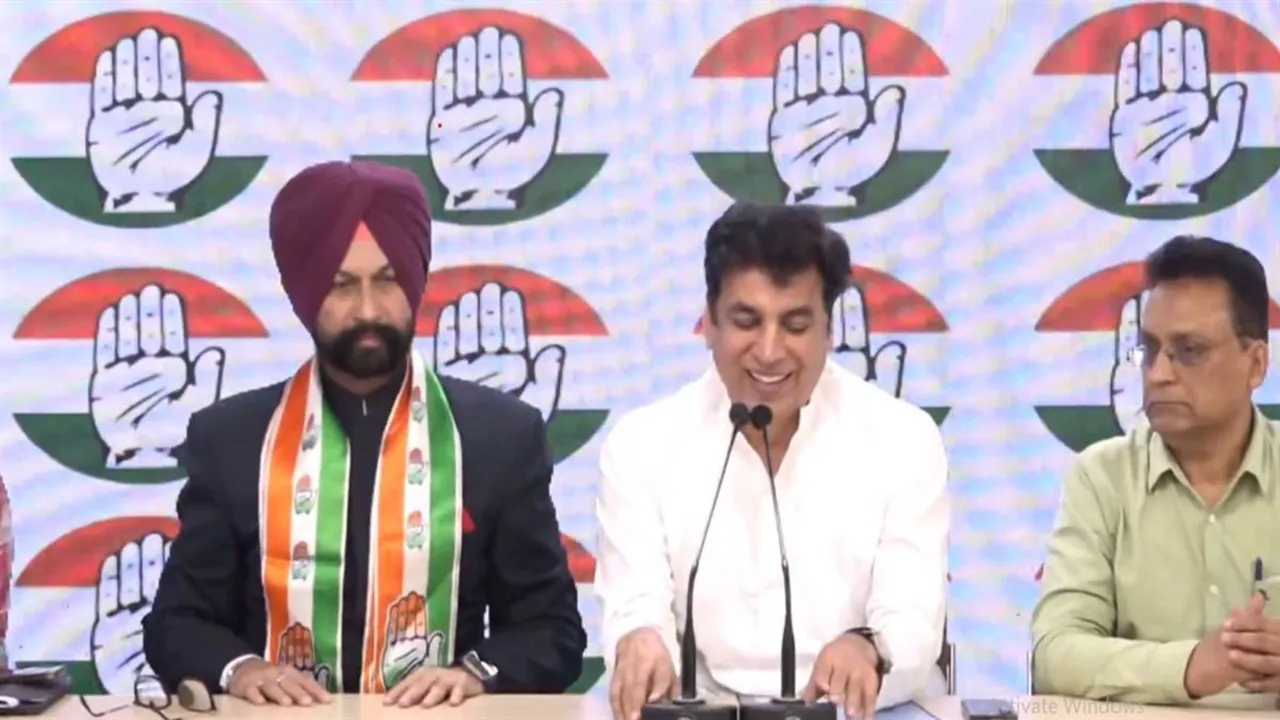 Gurinder Singh Dhillon joins Congress
