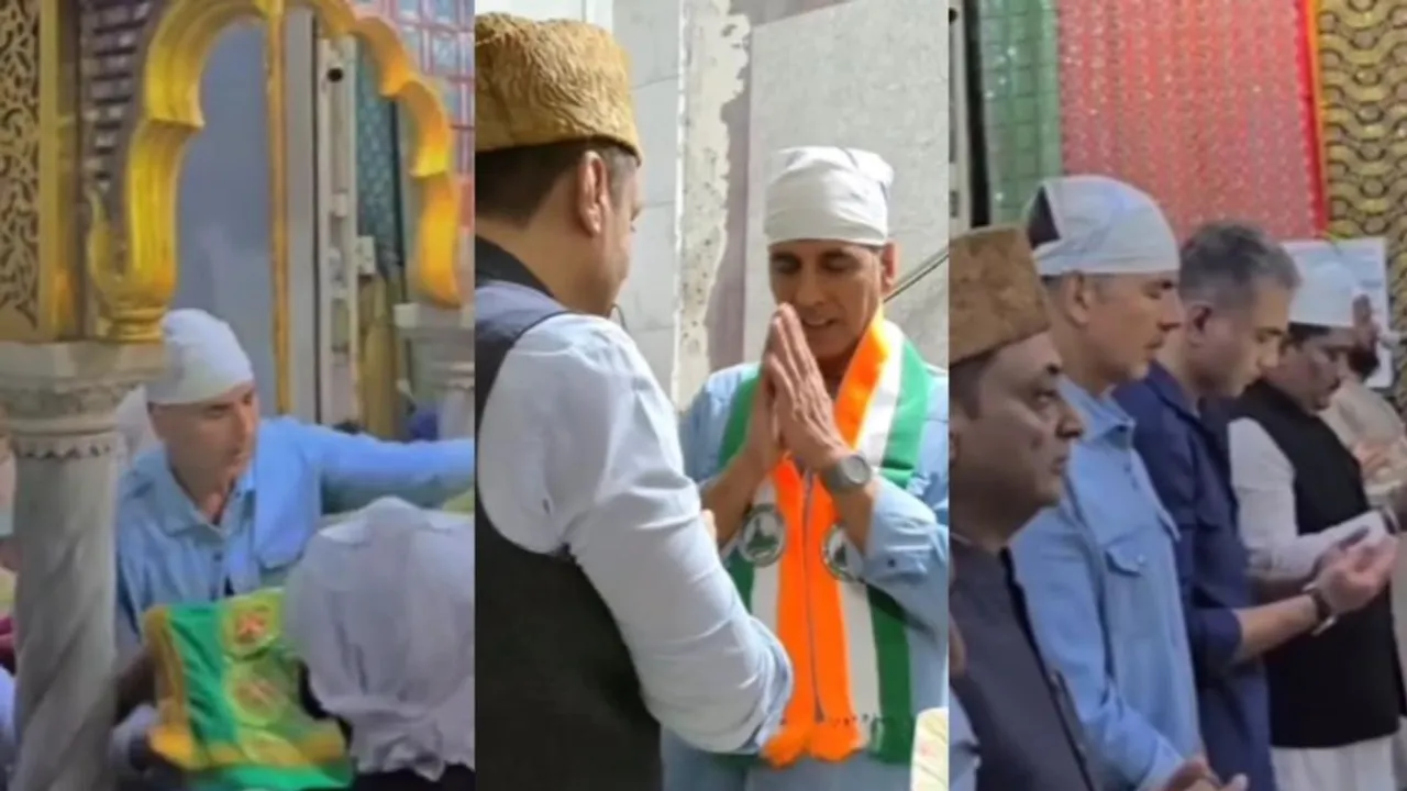 Akshay Kumar visits Haji Ali Dargah