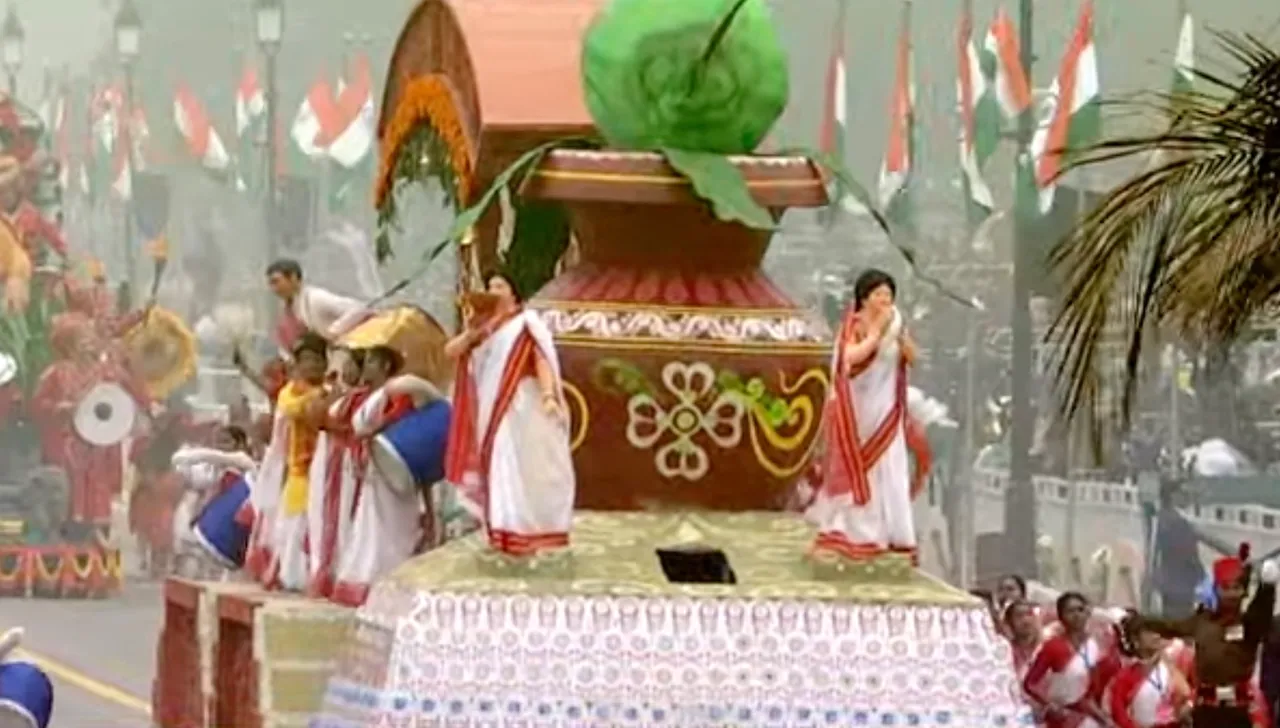West Bengal tableau