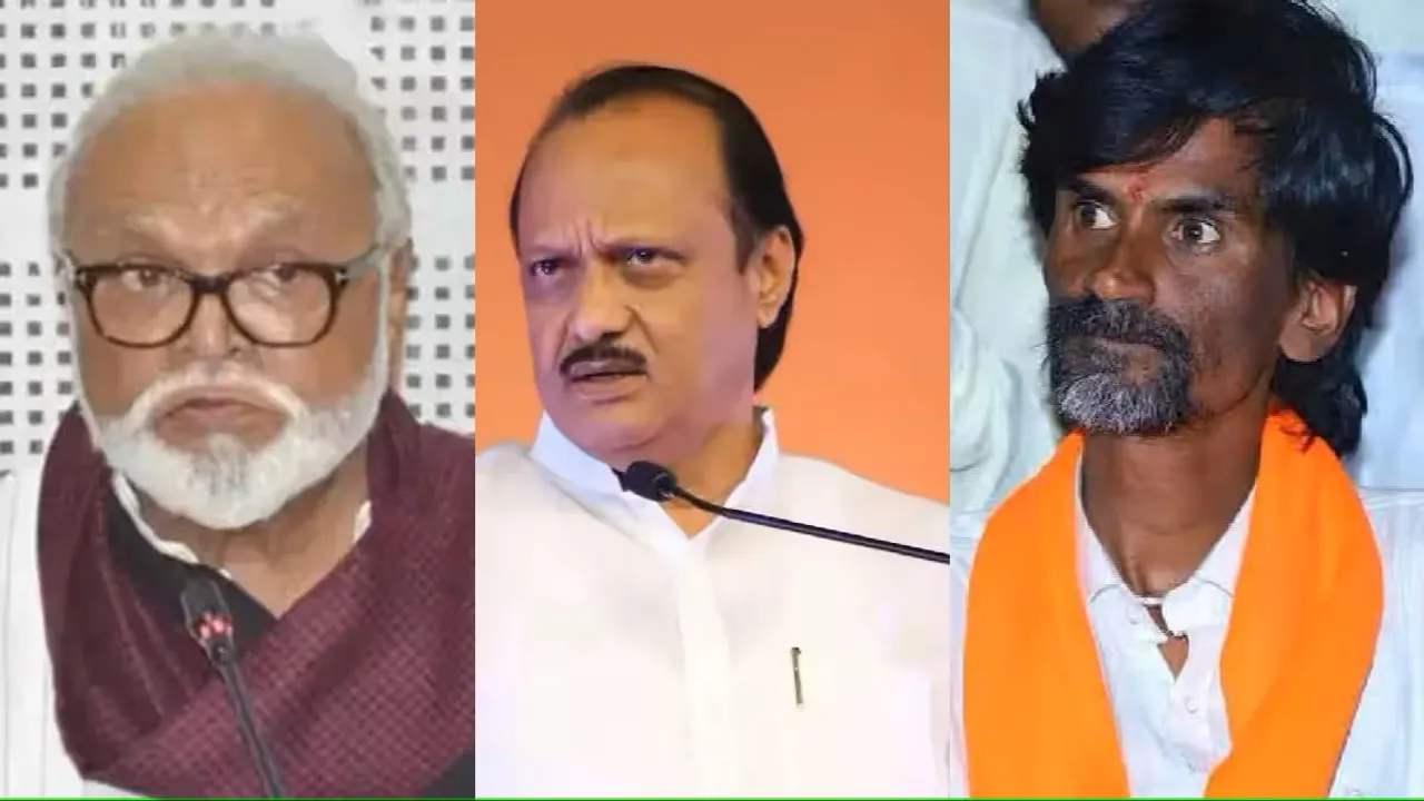 Ajit Pawar Manoj Jarange