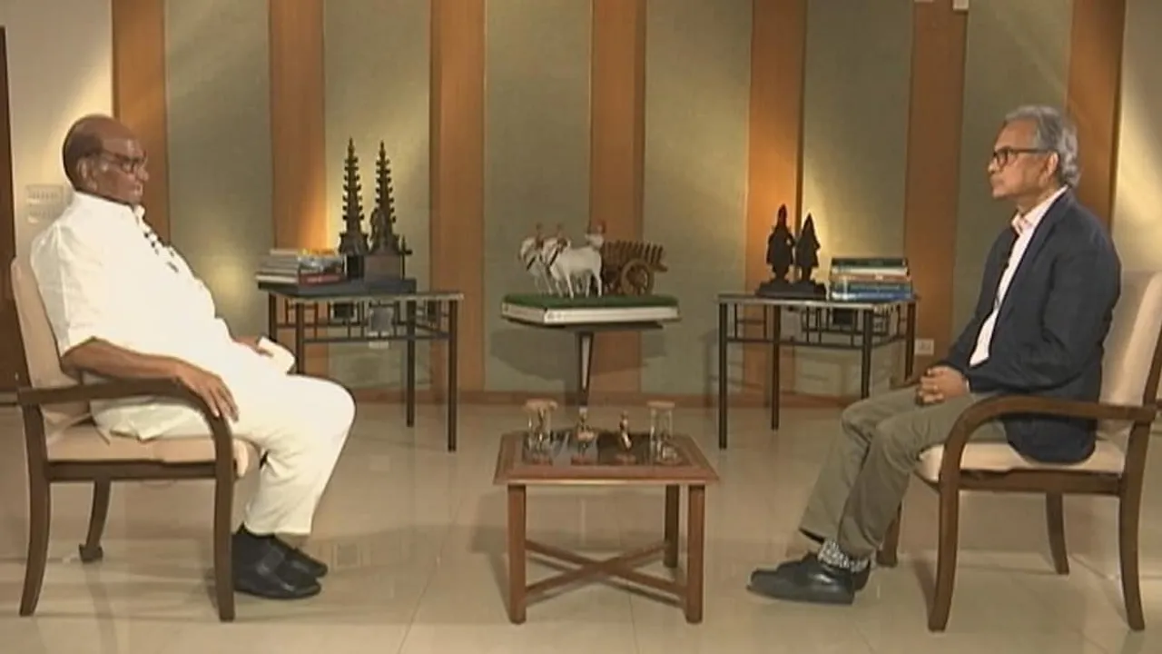 Sharad Pawar and Sanjay Pugalia