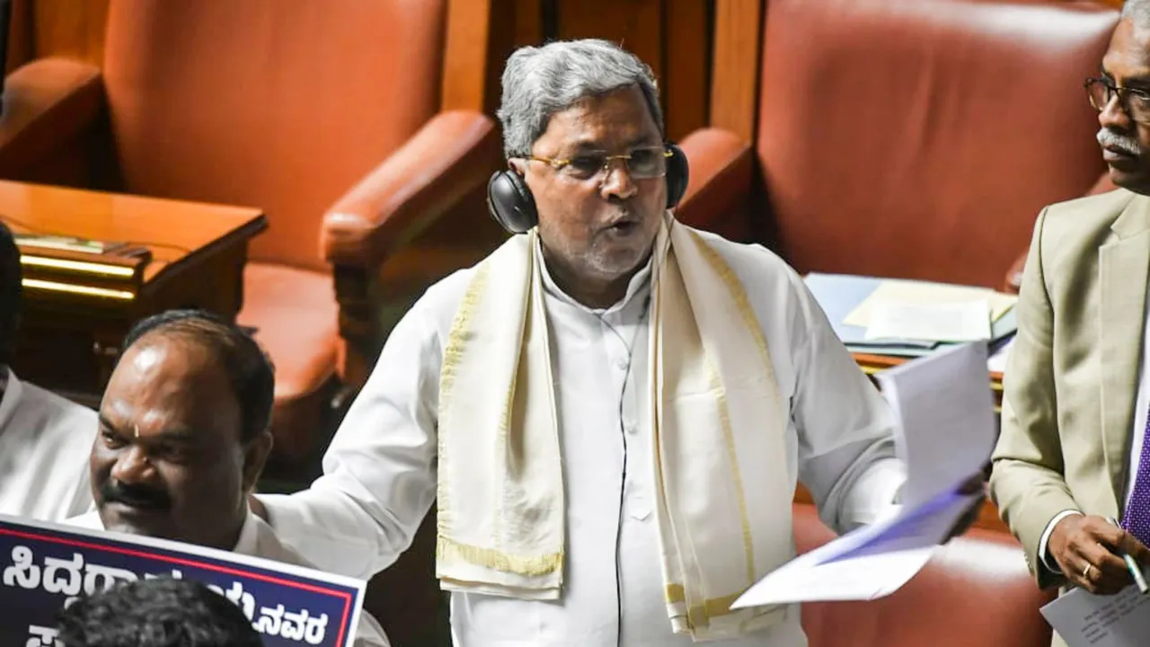 Karnataka Chief Minister Siddaramaiah (File image)