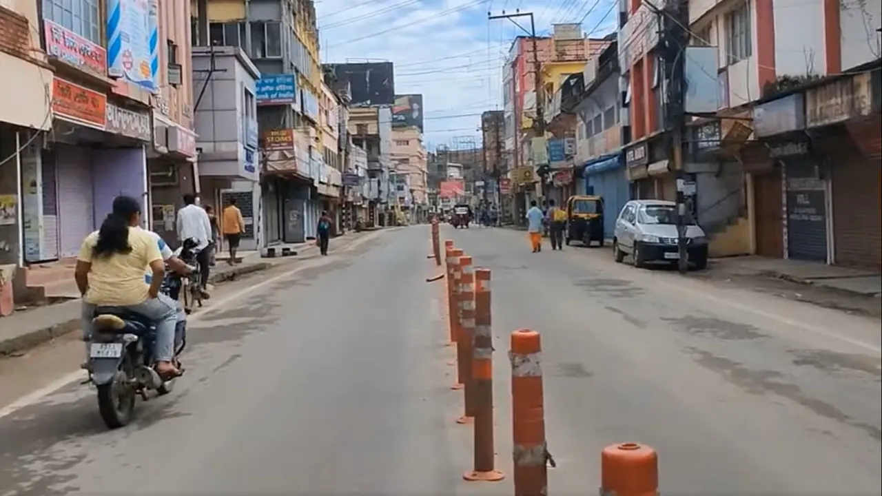 Assam Bandh against draft delimitation