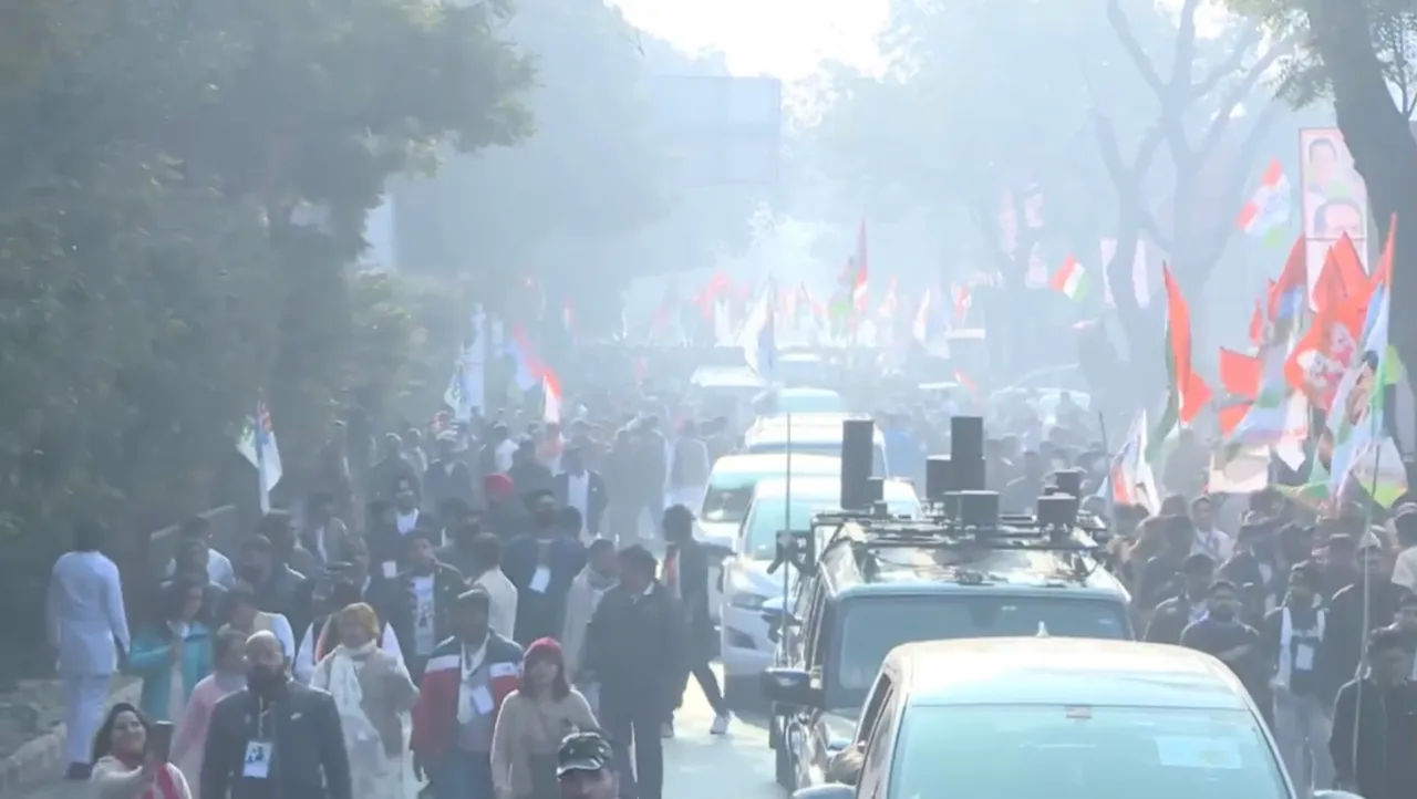 Bharat Jodo Yatra in Delhi