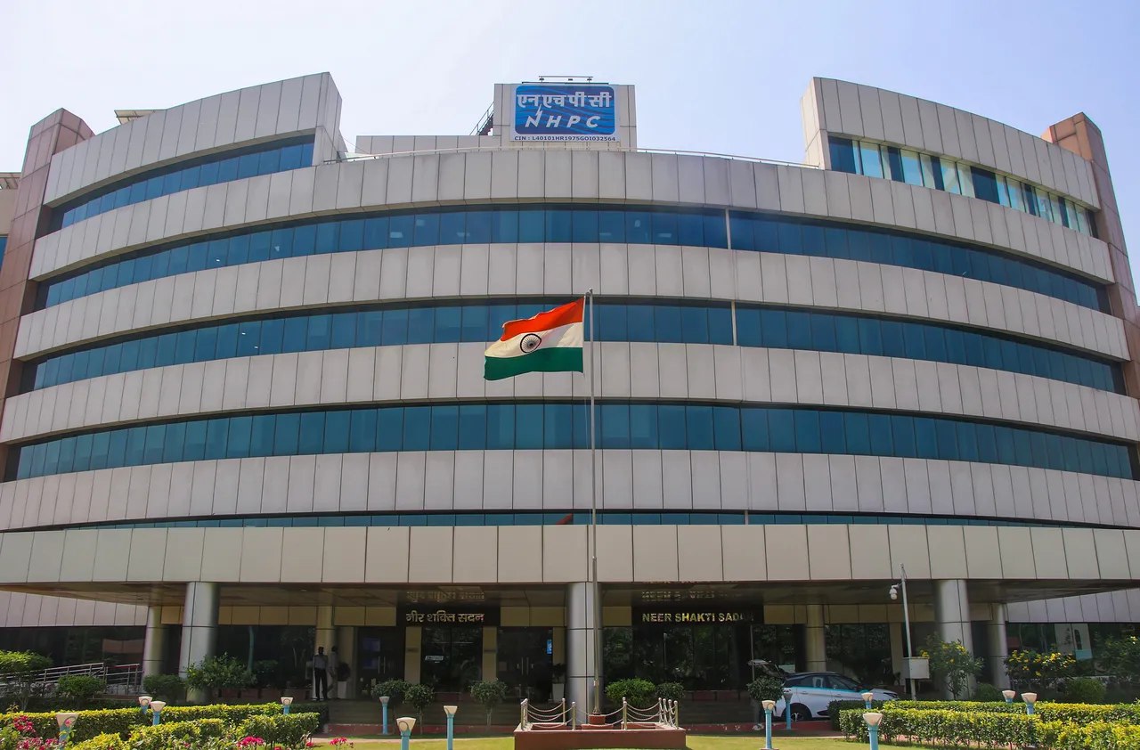 Headquarters of hydropower producer NHPC, in Faridabad