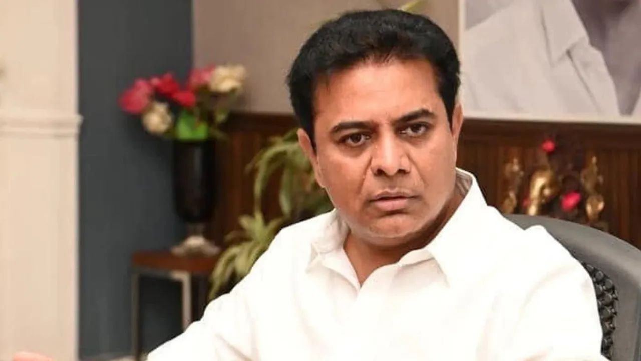 BRS leader K T Rama Rao (File image)