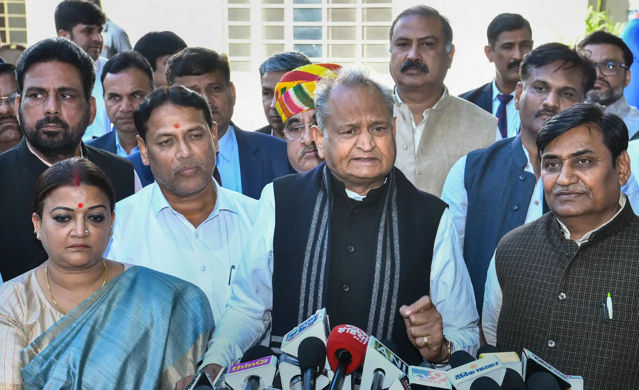 Ashok Gehlot Rajasthan Congress Govind