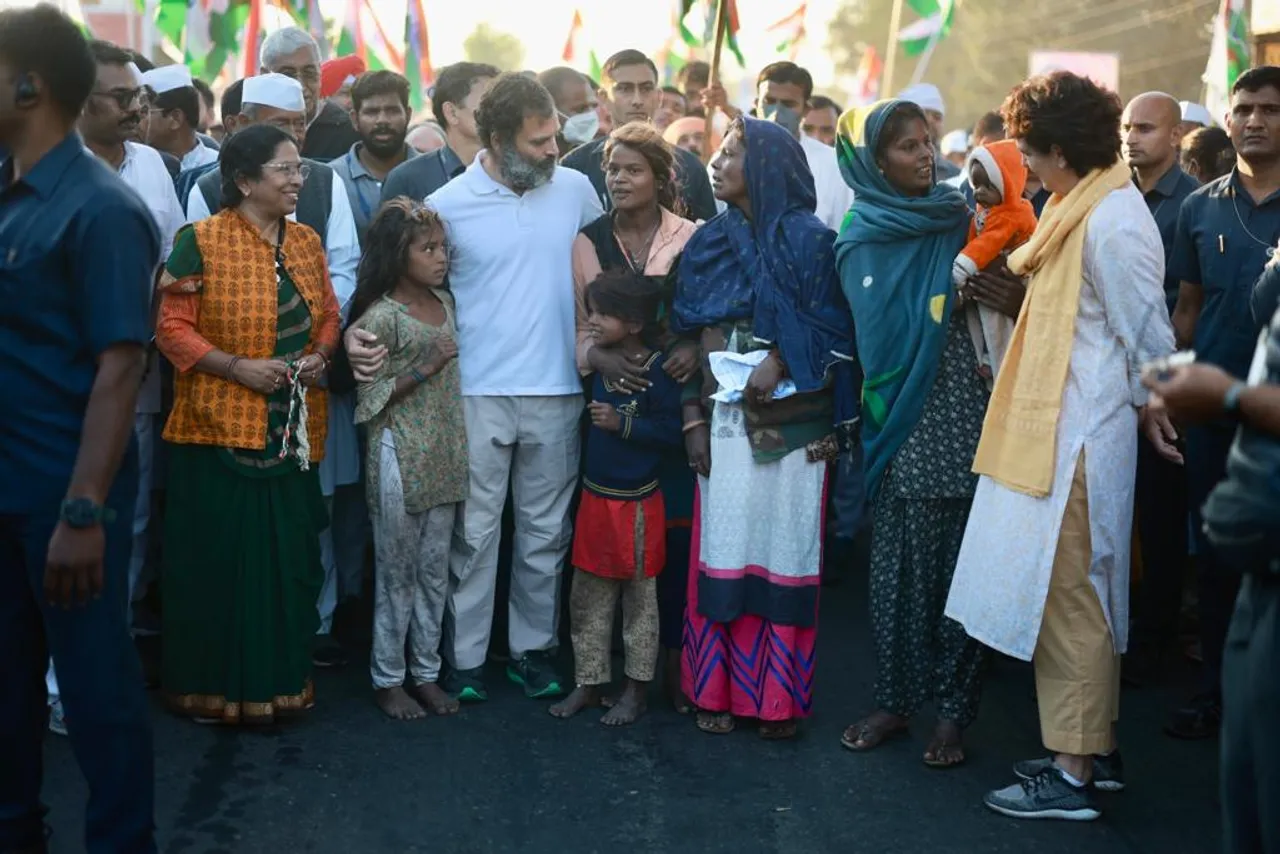 Bharat Jodo Congress Rahul Madhya