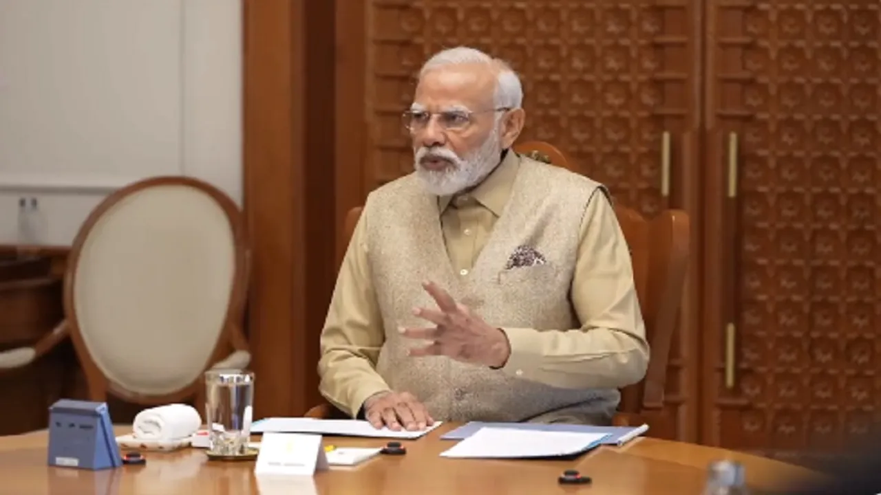 Narendra Modi Gaganyaan