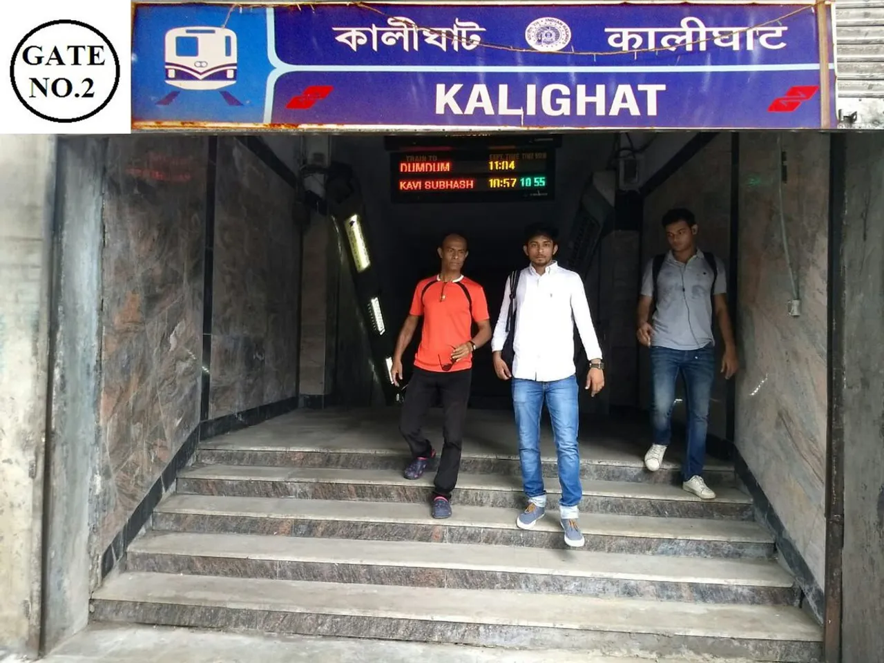 kalighat metro station